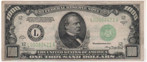 What-Is-The-Largest-Denomination-Bill-In-Your-Collection?